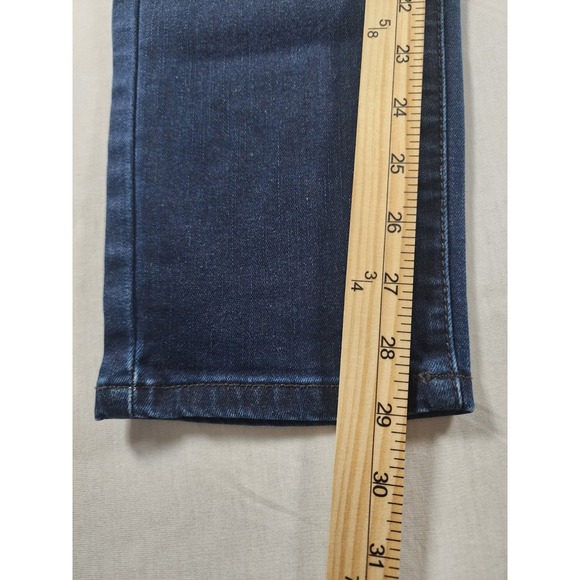 Kancan Dark Wash Skinny Jeans Womens 13 Stretch Denim Blue 29 Inseam - Picture 4 of 12